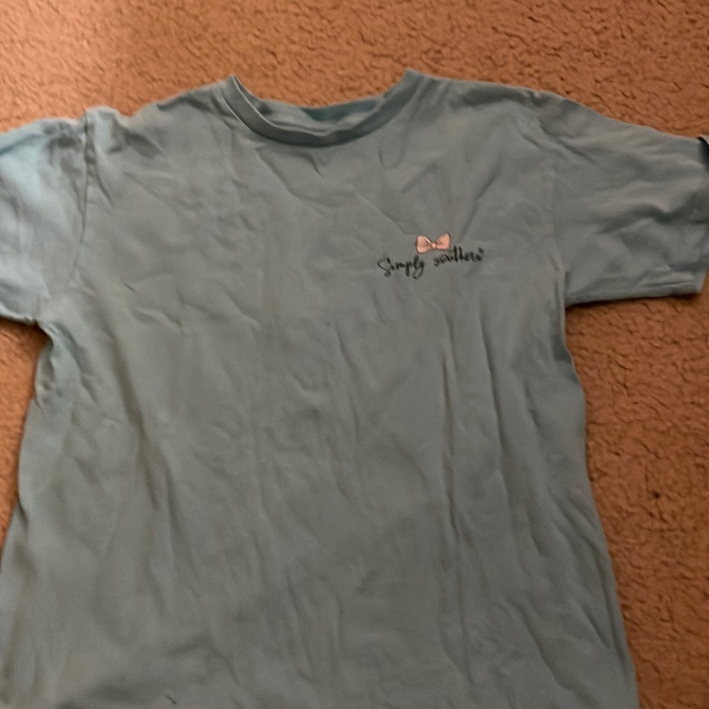 Simply Southern Elephant Blue T Shirt